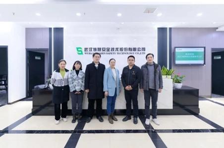 党建动态 | 武汉市委网信办李霞处长一行莅临公司调研指导工作